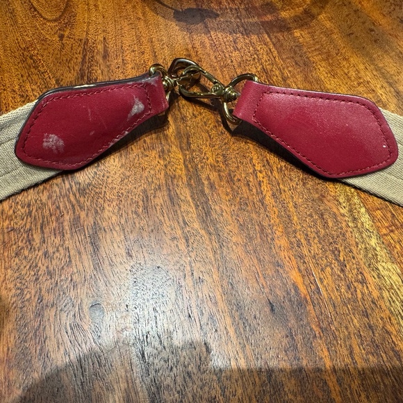 MCM Milla 2-way Red Leather Bag with shoulder strap and top handle - Picture 7 of 16